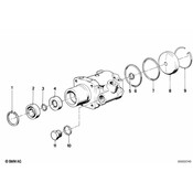 BMW Shaft Seal - Genuine BMW 32411125519