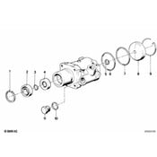 BMW Shaft Seal - Genuine BMW 32411128589