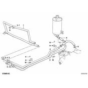 BMW Pipe - Genuine BMW 32411128836