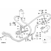 BMW Hose - Genuine BMW 32411134259