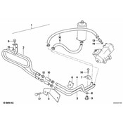 BMW Hose - Genuine BMW 32411134825
