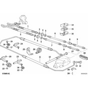 BMW Feed Line - Genuine BMW 32411140931