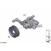 BMW Power Steering Pump - Genuine BMW 32412284410