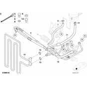 BMW Power Steering Pressure Hose - Genuine BMW 32416750280