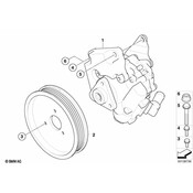 BMW Power Steering Pump - Genuine BMW 32416762158