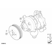 BMW Power Steering Pump - Genuine BMW 32416775012