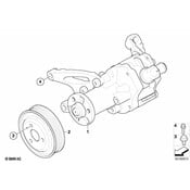 BMW Power Steering Pump (535i) - Genuine BMW 32416776835