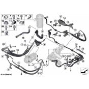 BMW Power Steering Pressure Hose - Genuine BMW 32416784408