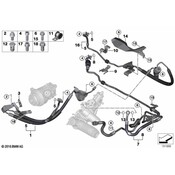 BMW Power Steering Pressure Hose - Genuine BMW 32416787048