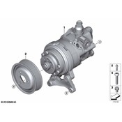 BMW Power Steering Pump - Genuine BMW 32416787345