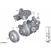 BMW Power Steering Pump (X5) - Genuine BMW 32416787349