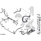 BMW Power Steering Pressure Hose - Genuine BMW 32416787707