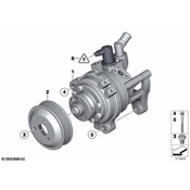 BMW Power Steering Pump - Genuine BMW 32416850592