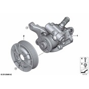 BMW Power Steering Pump - Genuine BMW 32417848360