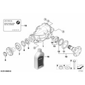 BMW Differential - Genuine BMW 33107567990