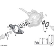 BMW Differential Mount - Genuine BMW 33118090205