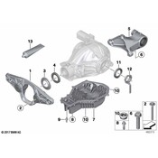 BMW Differential Cover - Genuine BMW 33132284195
