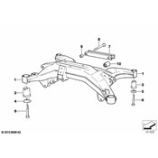 BMW Rubber Mounting - Genuine BMW 33171090365