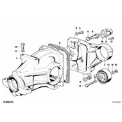 BMW Rubber Mounting - Genuine BMW 33171134802