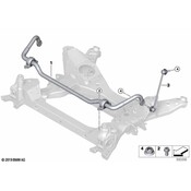 BMW Suspension Stabilizer Bar Link Nut - Genuine BMW 33178095563