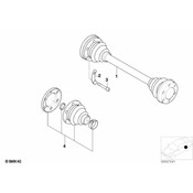BMW Torx Screw (M10X1X50) - Genuine BMW 33212226557