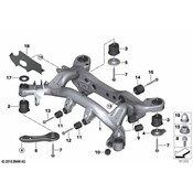 BMW Damping Washer Front Bottom - Genuine BMW 33306776886