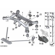BMW Suspension Subframe Crossmember - Genuine BMW 33306851658
