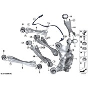 BMW Guide Arm Right - Genuine BMW 33306867882