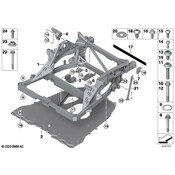 BMW Axle Beam Bolt - Genuine BMW 33306874177