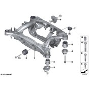 BMW Suspension Crossmember Insulator - Genuine BMW 33308832734