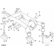 BMW Rear Axle Carrier - Genuine BMW 33311097248