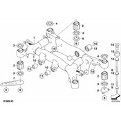 BMW Rear Axle Carrier - Genuine BMW 33316770828