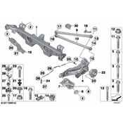 MINI Suspension Subframe Crossmember - Genuine MINI 33316779458