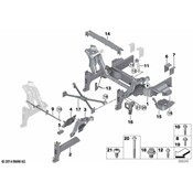 BMW Support Front Panel - Genuine BMW 33316863506