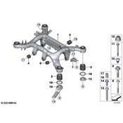 BMW Suspension Crossmember Insulator - Genuine BMW 33318091264