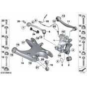 BMW Suspension Knuckle - Genuine BMW 33322284141