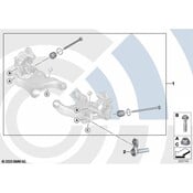 BMW Repair Kit Ball Joint (Value Line) - Genuine BMW 33322347944