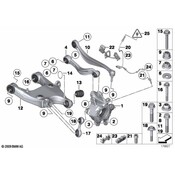 BMW Suspension Knuckle Left (ActiveHybrid 5) - Genuine BMW 33326793769