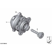 BMW Wheel Bearing and Hub Assembly - Genuine BMW 33406890073
