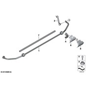 BMW Stabilizer Rear - Genuine BMW 33506866007