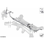 BMW Suspension Stabilizer Bar - Genuine BMW 33506881580