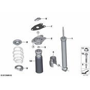 BMW Shock Absorber - Genuine BMW 33506888339