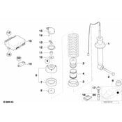 BMW Shock Mount - Genuine BMW 33521090309