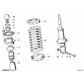 BMW Damper - Genuine BMW 33521127122