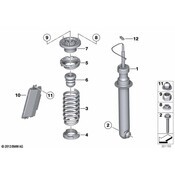 BMW Shock Absorber - Genuine BMW 33522284847