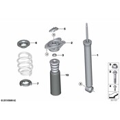 Mini Shock Absorber - Genuine Mini 33526862428