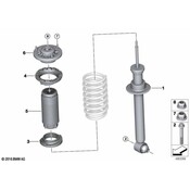 BMW Suspension Strut Bumper - Genuine BMW 33536866809