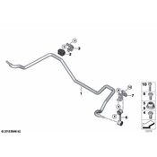 BMW Suspension Stabilizer Bar Rear - Genuine BMW 33551095758