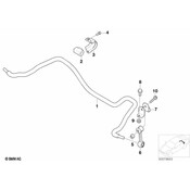 BMW Suspension Stabilizer Bar - Genuine BMW 33552282181