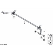 BMW Suspension Stabilizer Bar - Genuine BMW 33552284461